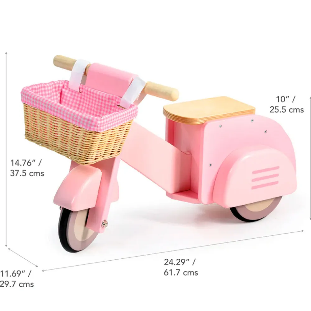 Scooter with Basket
