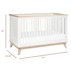 Scoot 3-in-1 Convertible Crib + Toddler Rail