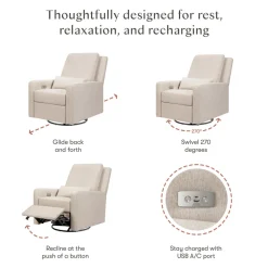 Sigi Electronic Glider Recliner