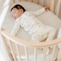 Sleepi V3 Mini Fitted Sheet By Pehr