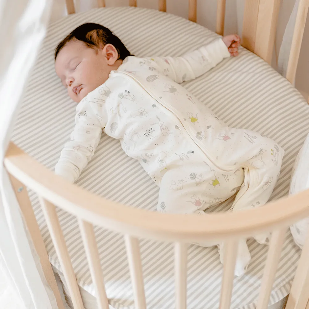 Sleepi V3 Mini Fitted Sheet By Pehr