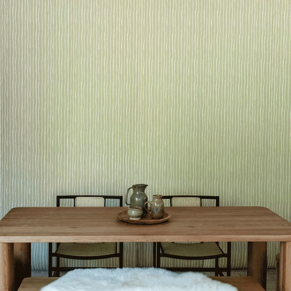 Soft Stripes Wallpaper
