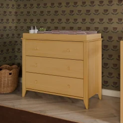 Sprout 3-Drawer Compact Changer Dresser with Removable Changing Tray (42