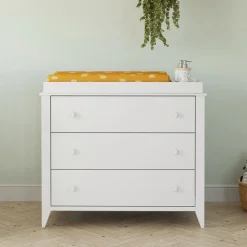 Sprout 3-Drawer Compact Changer Dresser with Removable Changing Tray (42