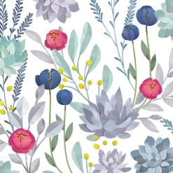Succulent Mural