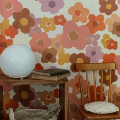 Summer Love Floral Mural
