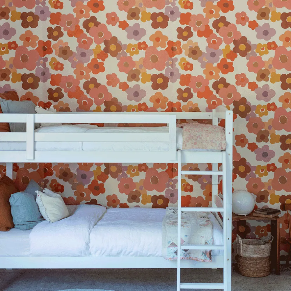 Summer Love Floral Mural