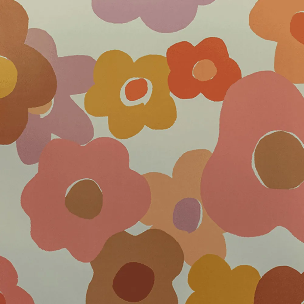 Summer Love Floral Mural