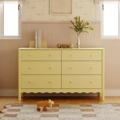 Swell 6-Drawer Assembled Dresser
