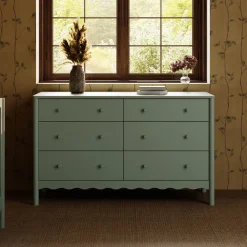 Swell 6-Drawer Assembled Dresser