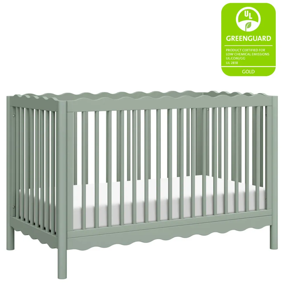 Swell 4-in-1 Convertible Crib with Toddler Bed Conversion Kit