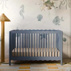 Swell 4-in-1 Convertible Crib with Toddler Bed Conversion Kit