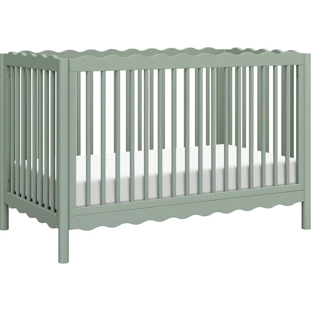 Swell 4-in-1 Convertible Crib with Toddler Bed Conversion Kit