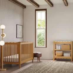 Swell 4-in-1 Convertible Crib with Toddler Bed Conversion Kit