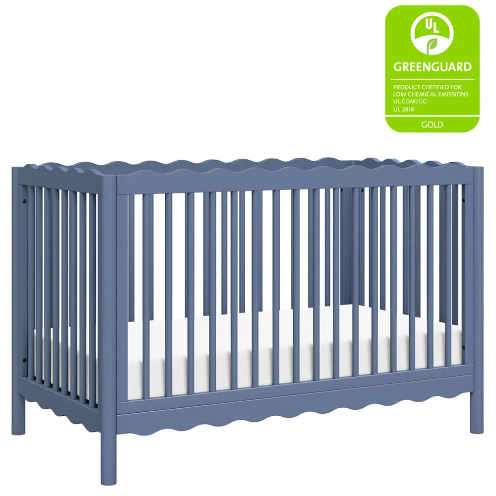 Swell 4-in-1 Convertible Crib with Toddler Bed Conversion Kit