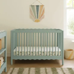 Swell 4-in-1 Convertible Crib with Toddler Bed Conversion Kit