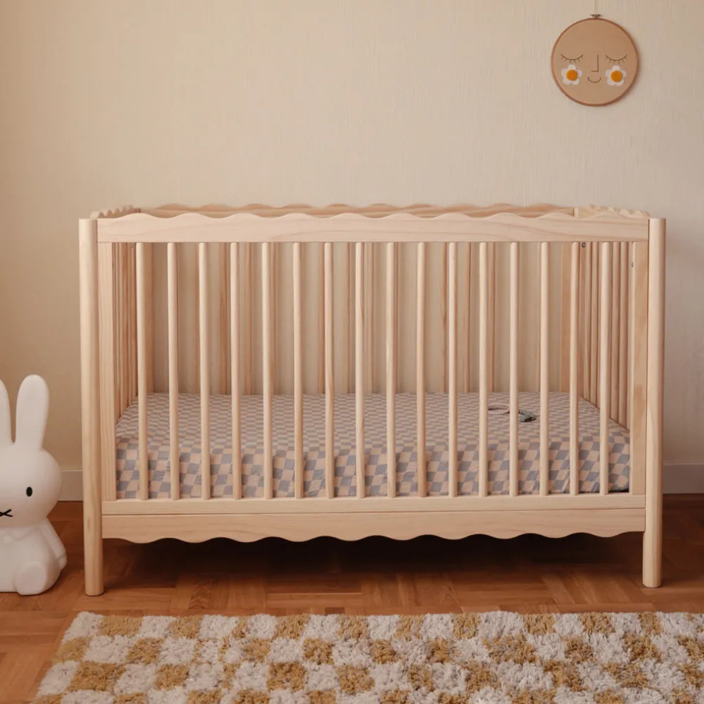 Swell 4-in-1 Convertible Crib with Toddler Bed Conversion Kit
