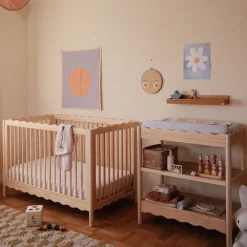 Swell 4-in-1 Convertible Crib with Toddler Bed Conversion Kit