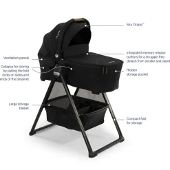 SWIV & TRIV Series Bassinet + Stand
