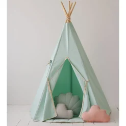 Teepee Tent with Pompoms