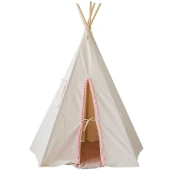 Teepee Tent with Pompoms