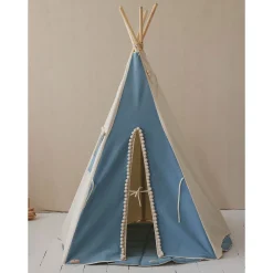 Teepee Tent with Pompoms
