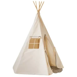 Teepee with Pompoms and Mat Set