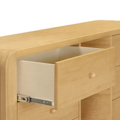 TipToe 6-Drawer Extra Wide Assembled Dresser with Cubbies (62