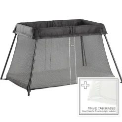 Travel Crib Light + Fitted Sheet Bundle