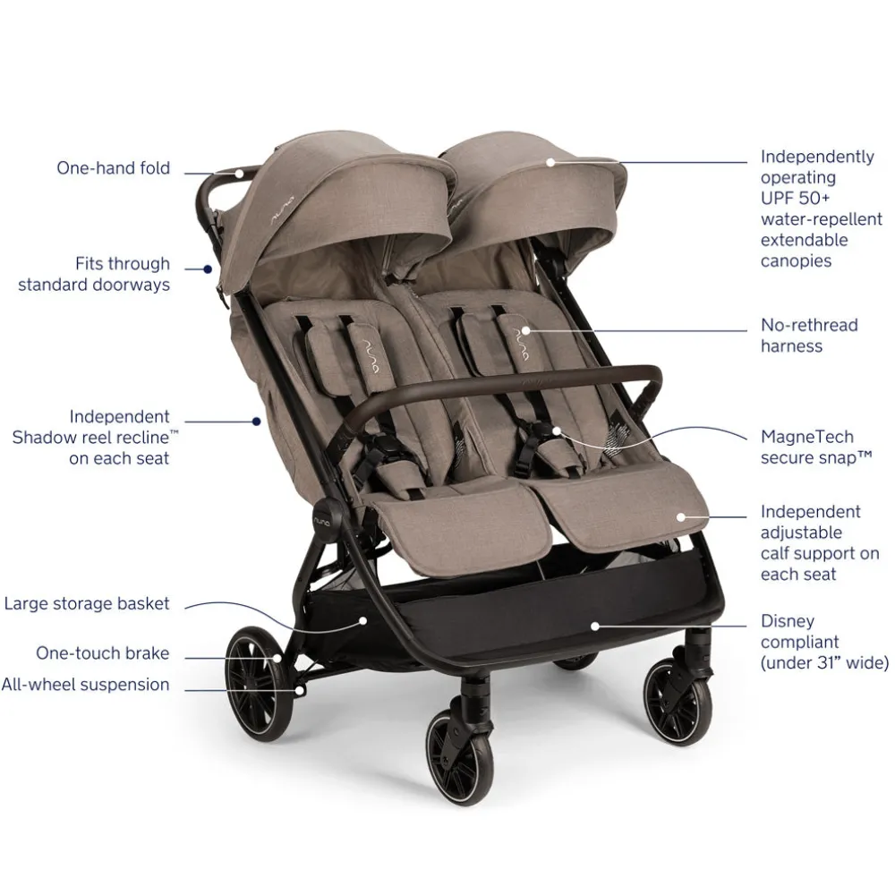 TRVL Dubl Stroller