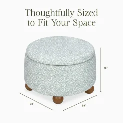 Tuffet Storage Ottoman