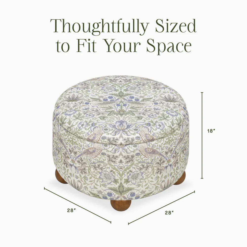Tuffet Storage Ottoman