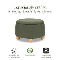 Tuffet Storage Ottoman