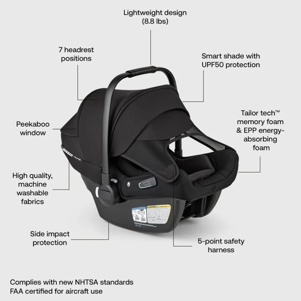 Turtle Air Shield by Nuna Car Seat