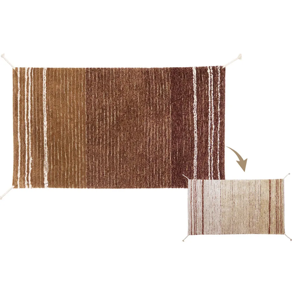 Twin Reversible Washable Rug