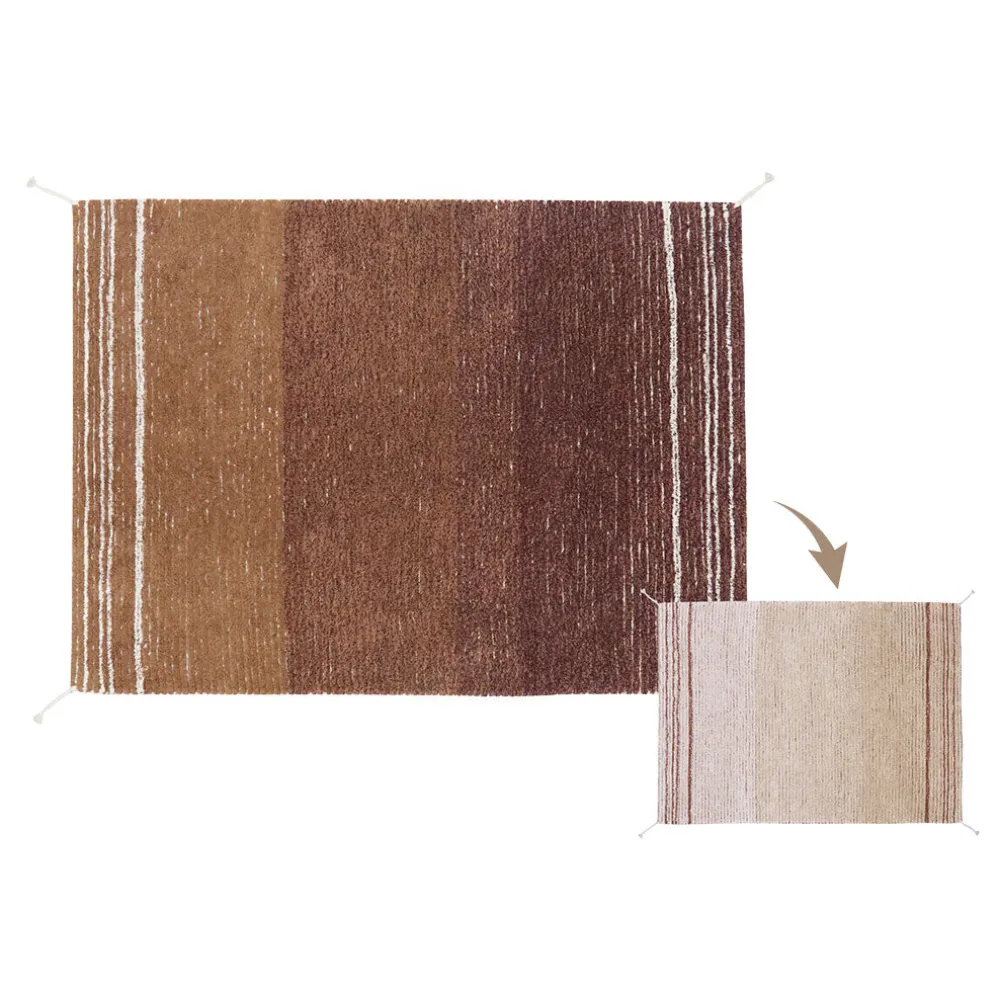 Twin Reversible Washable Rug