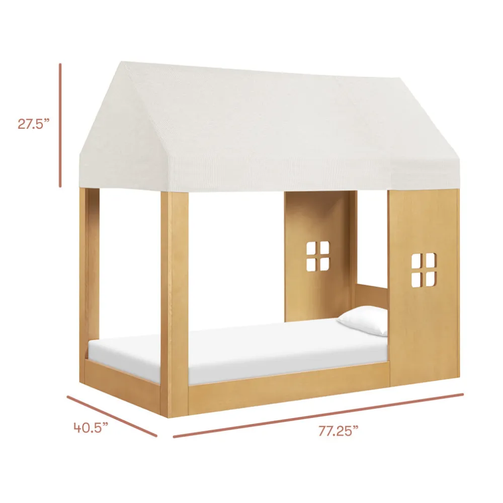Uchi Montessori-Inspired House Twin Bed Canopy