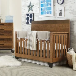 Urban Rustic Convertible Crib