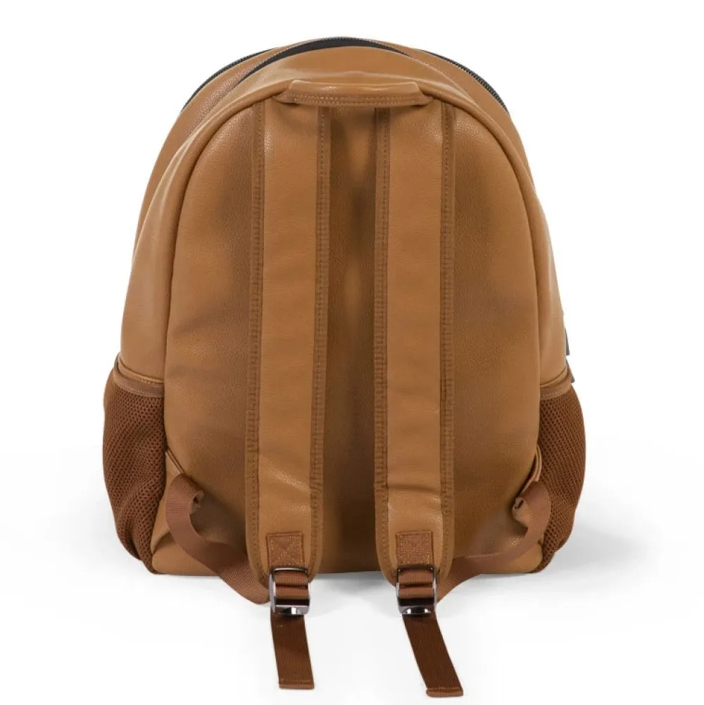 Vegan Leather Diaper Backpack