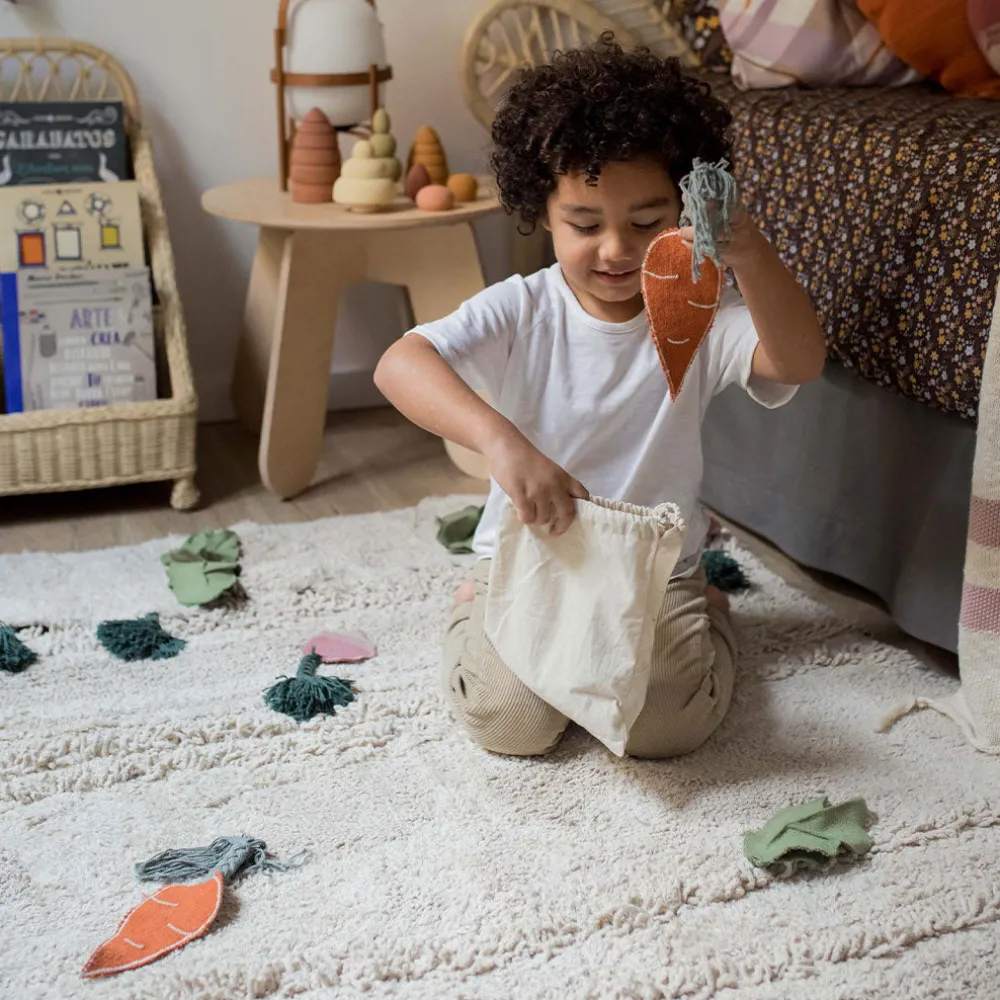 Veggie Garden Washable Rug
