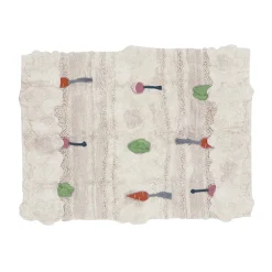 Veggie Garden Washable Rug