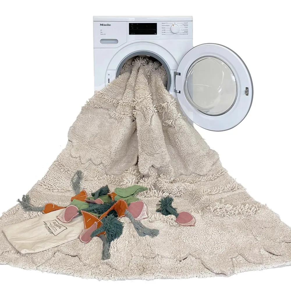 Veggie Garden Washable Rug