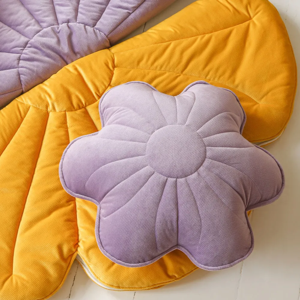 Velvet Flower Pillow