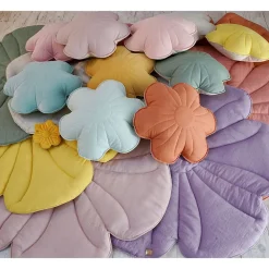 Velvet Flower Pillow