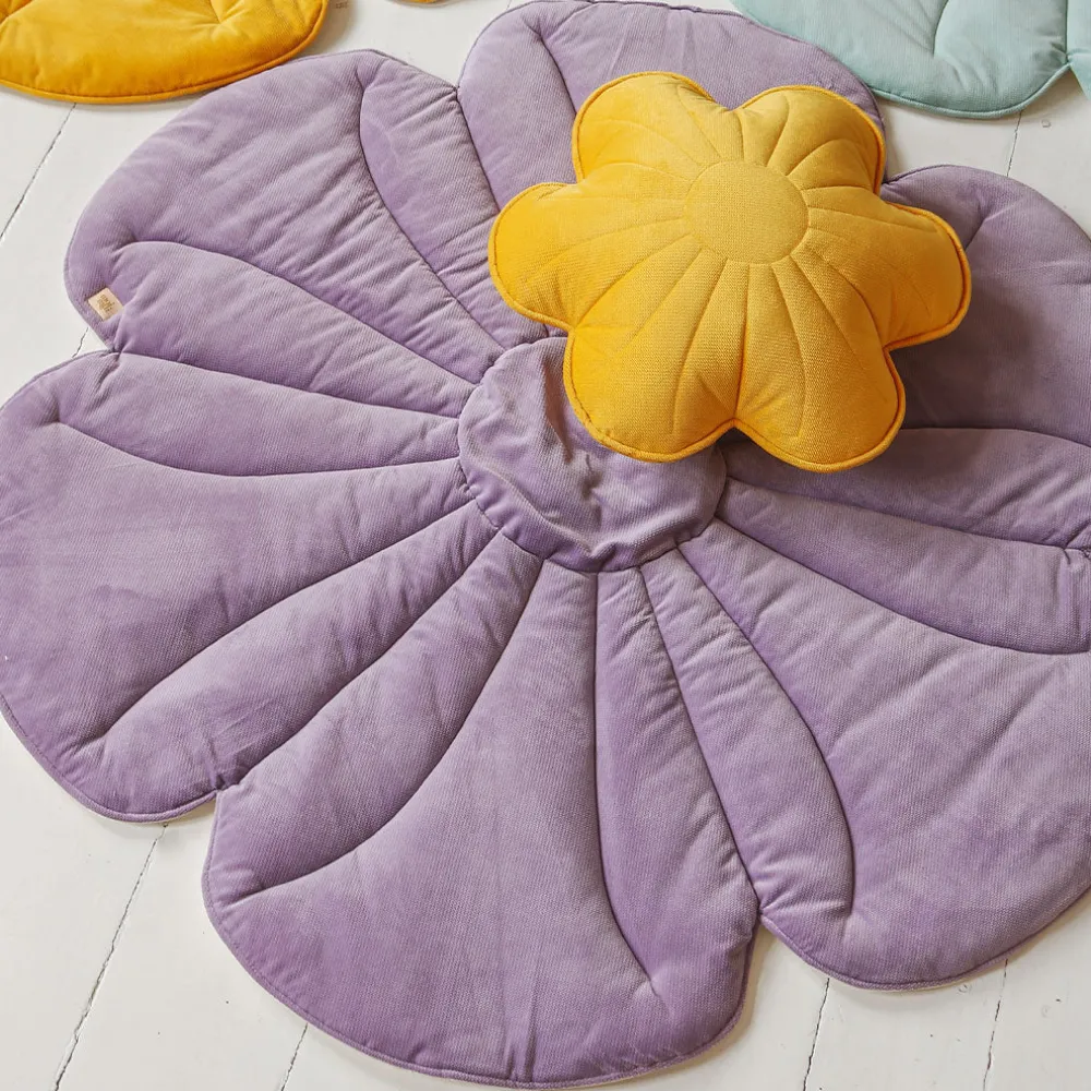 Velvet Flower Pillow