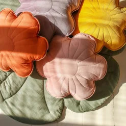 Velvet Flower Pillow