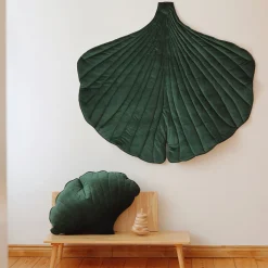 Velvet Ginkgo Leaf Mat