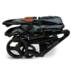 Ventura Single to Double Sit-and-Stand Stroller & 2nd Toddler Seat