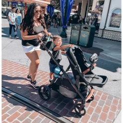 Ventura Single to Double Sit-and-Stand Stroller & Bassinet