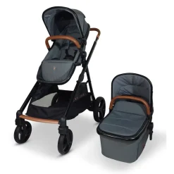Ventura Single to Double Sit-and-Stand Stroller & Bassinet